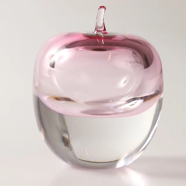 HANNE DREUTLER. Äpple, "Jubileumsäpple", glas, Studio Åhus, 1990.