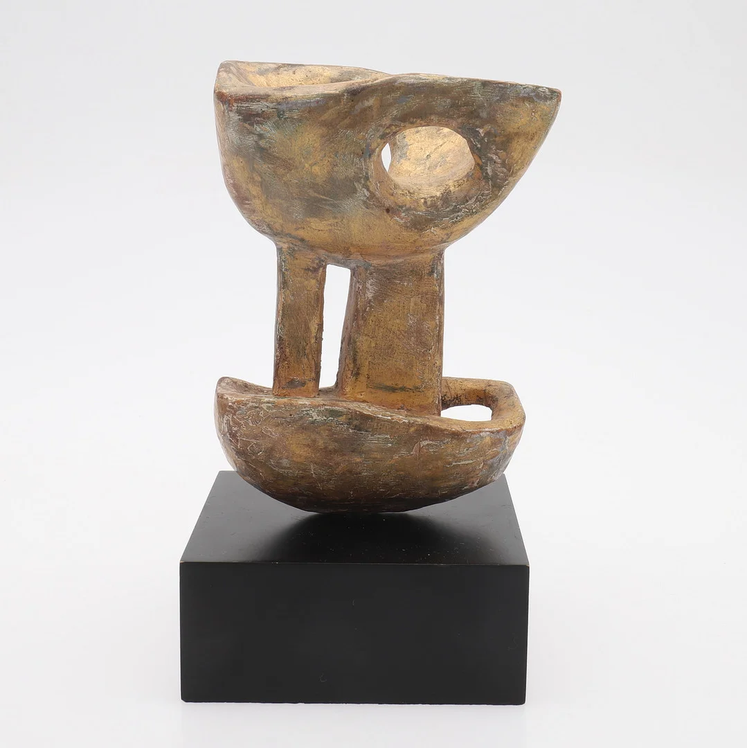 BENGT MALMQUIST. FÖRSTUDIE TILL SKULPTUREN "TRÄDET". — Sculptures & Bronzes — Crafoord Auktioner Lund