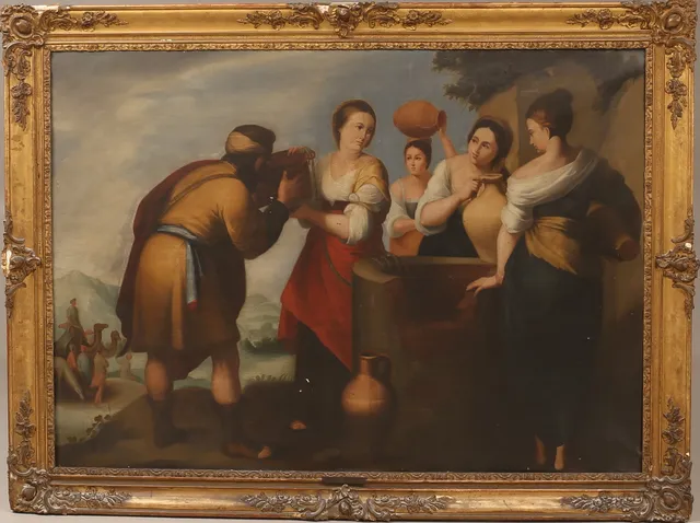 RAMÓN DE ELORRIAGA, olja på duk, 1800-tal.