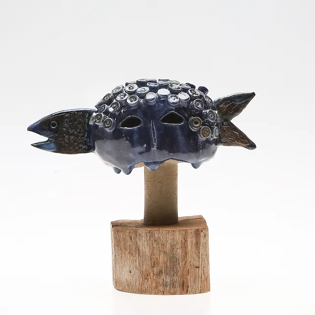 ALF JARNESTAD. Skulptur, keramik, signerad.