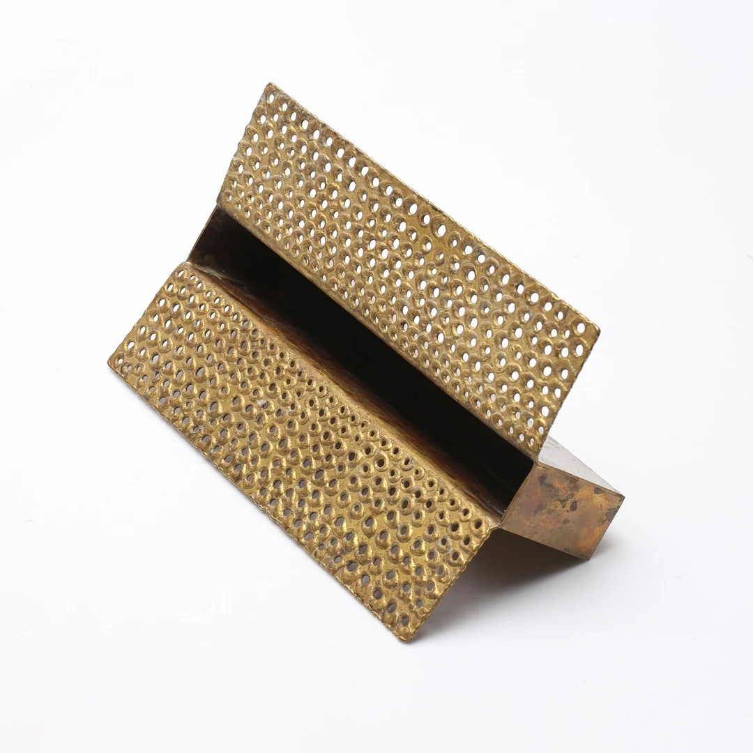 PIERRE FORSSELL. Objekt, mässing, Skultuna, 1960-tal. — Pewter, Brass & Copper — Gomér & Andersson Linköping