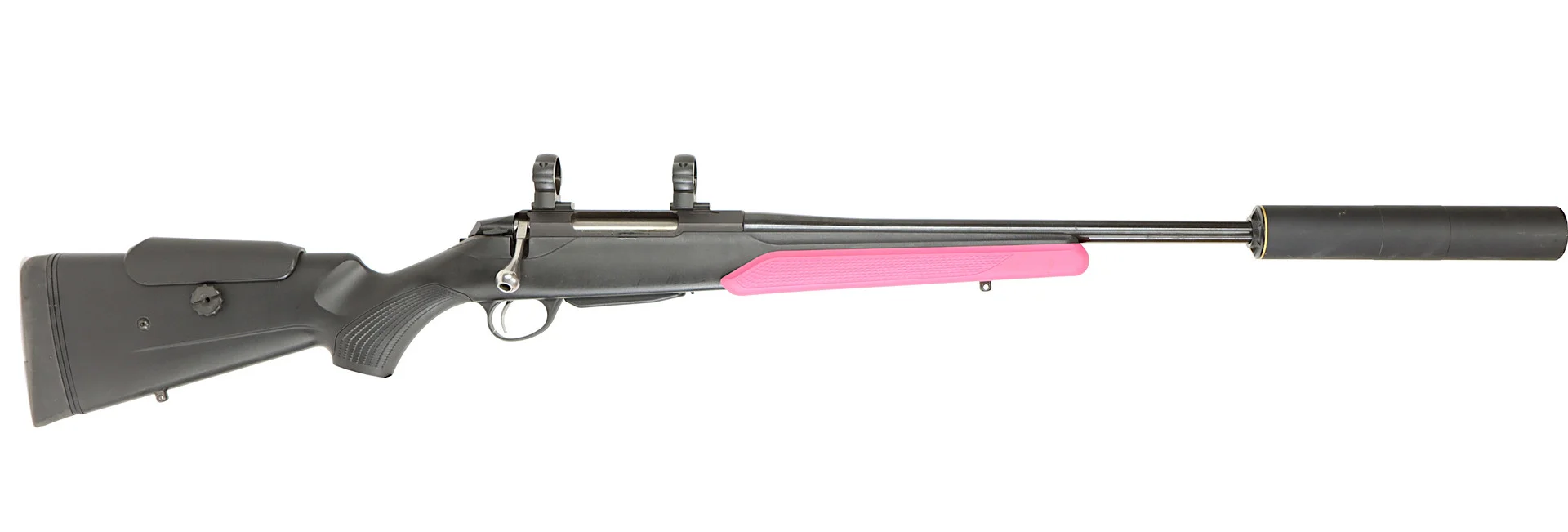 KULGEVÄR MED LJUDDÄMPARE, fabrikat Tikka, modell T3x, kaliber .308W, tillv.nr M67394, se-nr SE2855967. — Rifles — Walter Borg