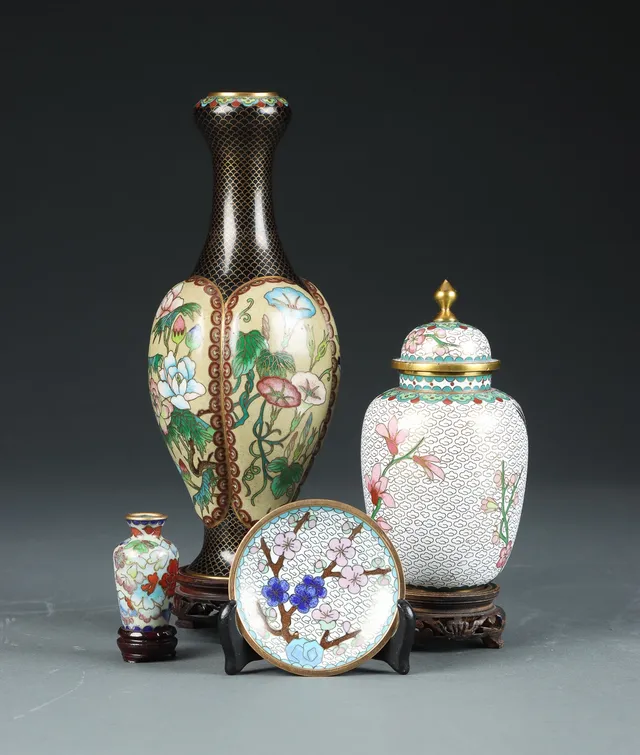 Samling Cloisone, Kina, 1900-tallet (4)