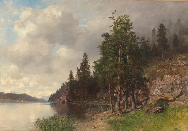 Müller, Morten — Landskap, 1888