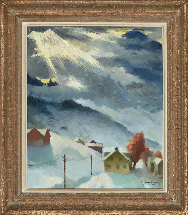 Aamodt, Asbjørn — Kald vinter, 1946