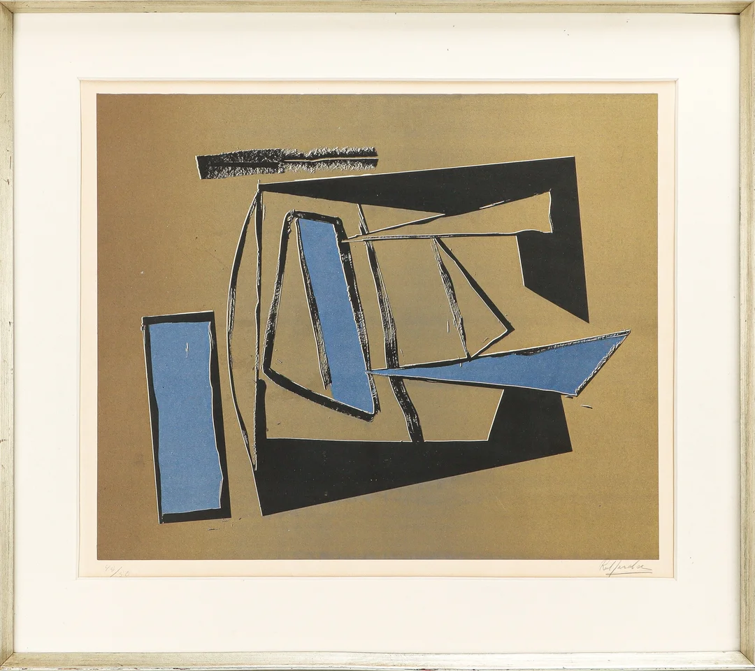 Robert Jacobsen. Composition. cd — Paintings and sculptures/Prints and photography — Lauritz