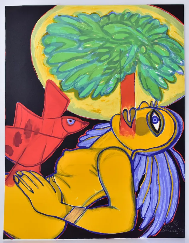 BEVERLOO CORNEILLE. Färglitografi.