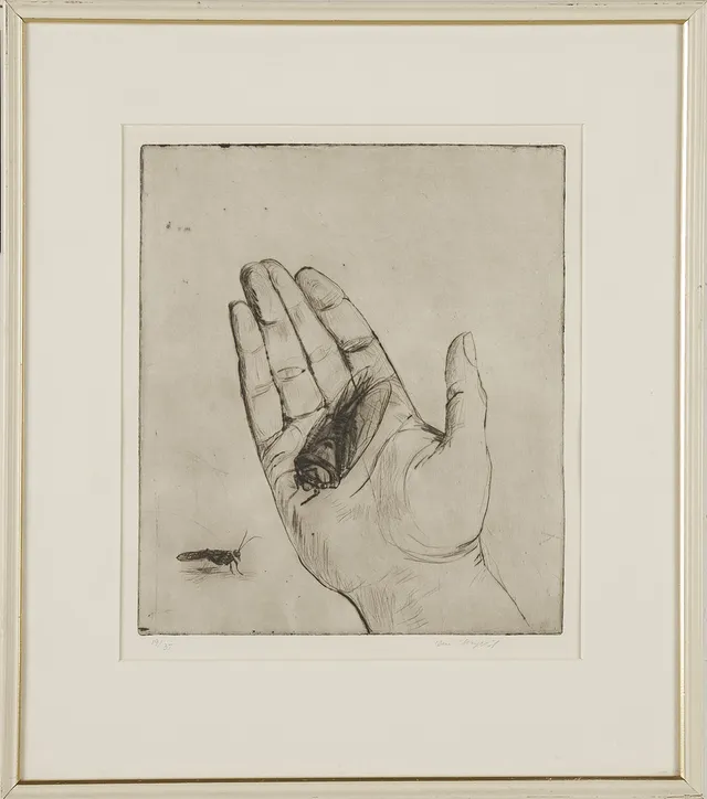 LENA CRONQVIST. etsning, numrerad 19/36.