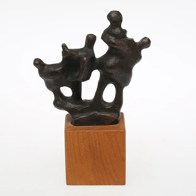 ALLAN JÄDERÅS. Skulptur, brons, signerad.