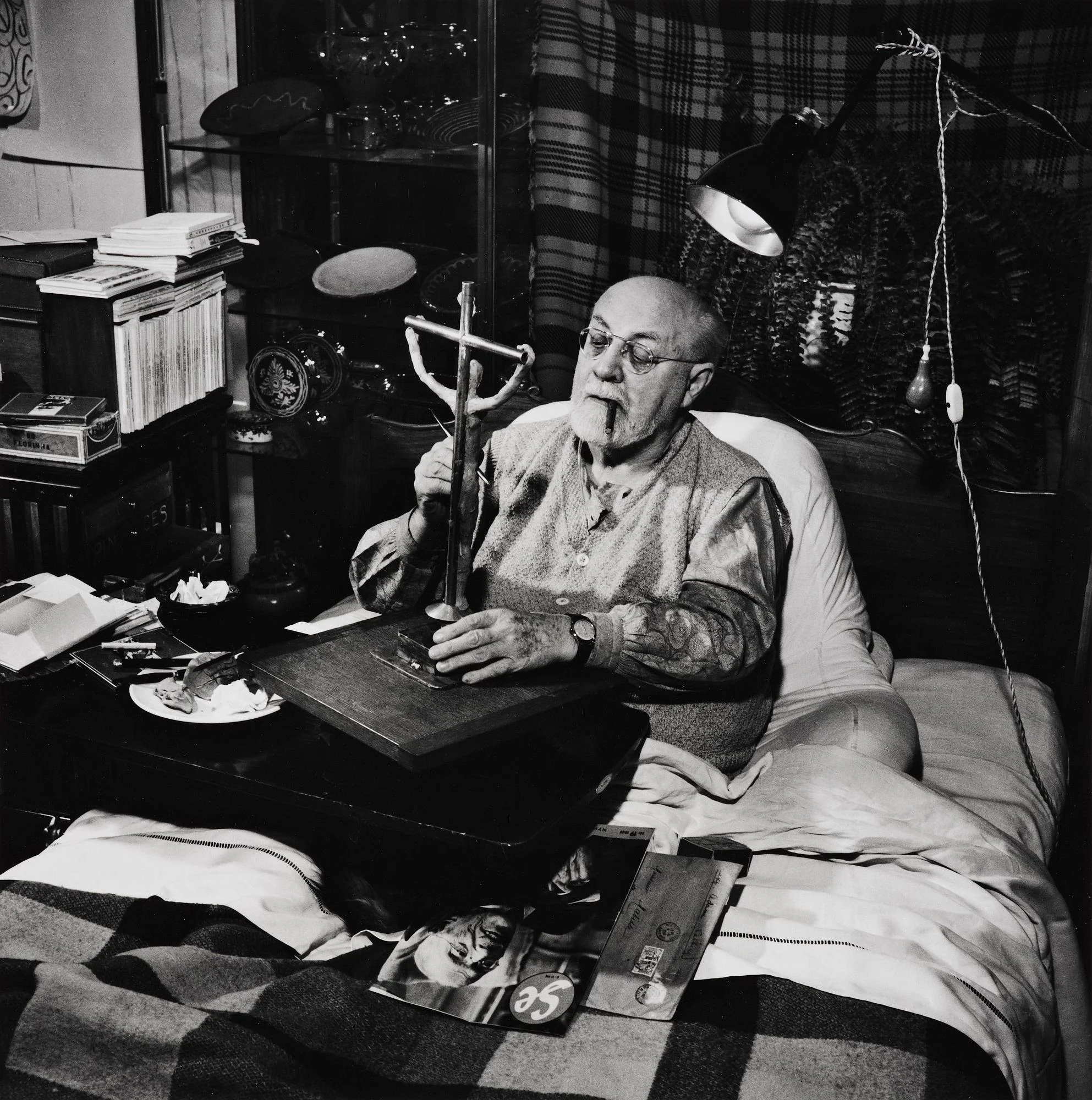Lennart Nilsson, "Henri Matisse i Nice", 1950. — Bukowskis