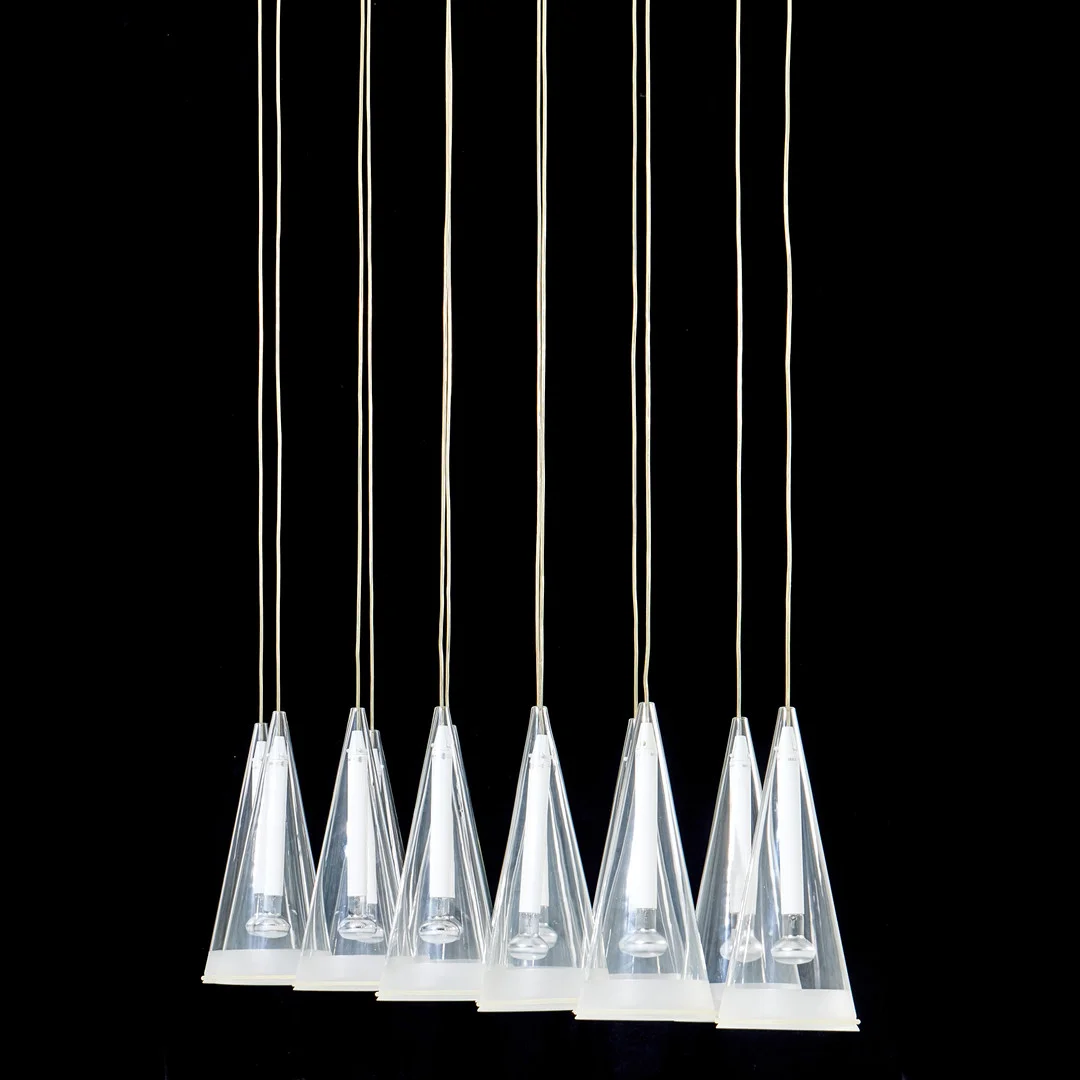 ACHILLE CASTIGLIONI. taklampa, "Fucsia 12 ", Flos, Italien, modell formgiven 1996. — Ceiling lights — Stockholms Auktionsverk Magasin 5
