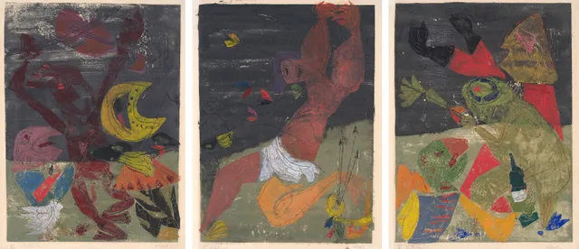 Nesch, Rolf — "St. Sebastian" 1941