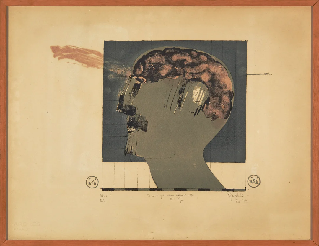Wikström, Örjan — Mannshode, 1974 — Kunst/Grafikk — Blomqvist