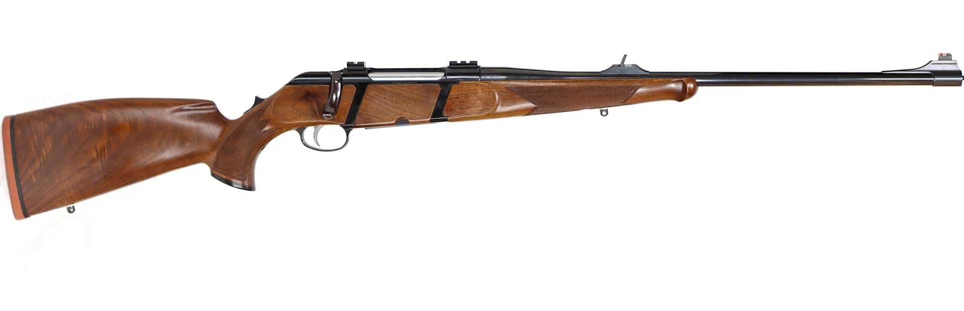 KULGEVÄR med ljuddämpare, Repeter, fabrikat Krico, modell 902 De Lux, kaliber .30-06, tillv.nr K1022, se-nr SE2219320. — Rifles — Walter Borg