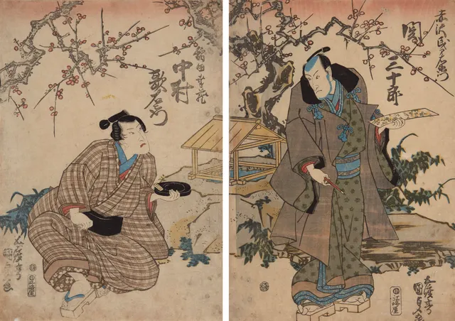 Toyokuni III/Kunisada — Skuespillere, før 1842