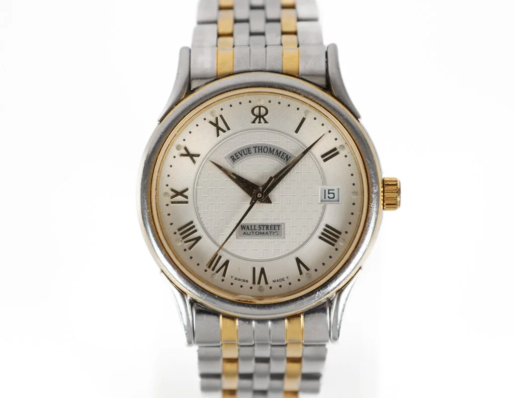 Revue Thommen: Automatic men's watch made of steel, model Wall Street — Watches and clocks/Men’s watches — Lauritz