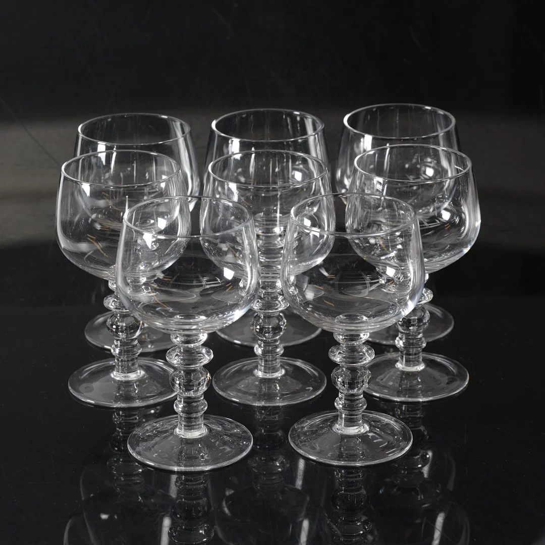 ANN-CARIN WIKTORSSON. Vinglas, 8 st. Sagaform, samtida. — Tableware — Gomér & Andersson Nyköping