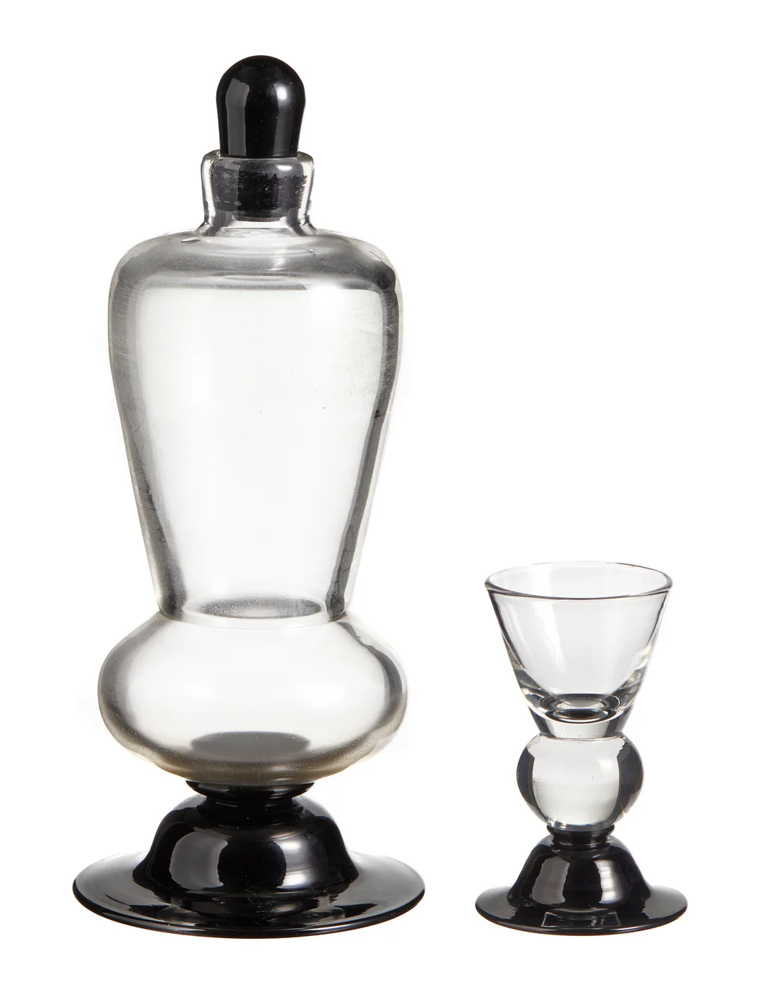 Pettersen, Sverre — Karaffel og glass — Gjenstand/Glass — Blomqvist