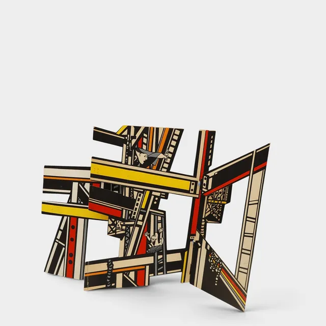 EQUIPO CRÓNICA (1965-1981). "Homenaje a L’Étude pour Les Constructeurs: l'équipe au repos de Fernand Léger".
