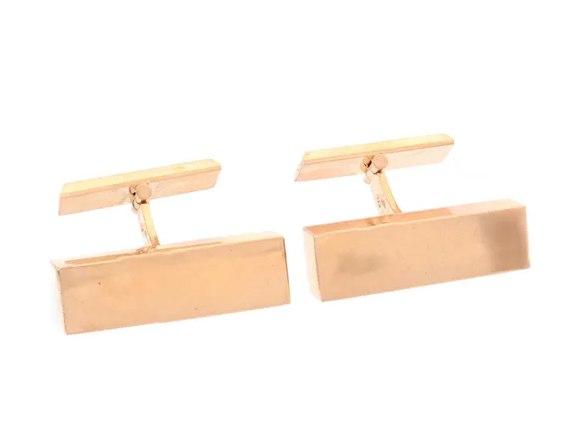 ALTON, manschettknappar, 18K guld, Falköping, år 1967, vikt ca 9,5 g.