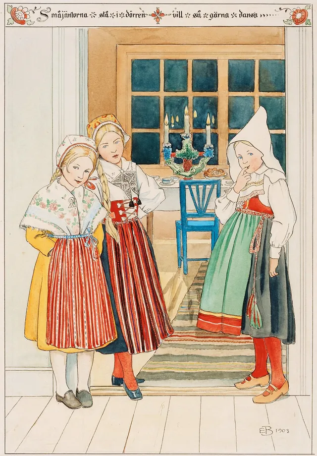 Elsa Beskow, "Småjäntorna".