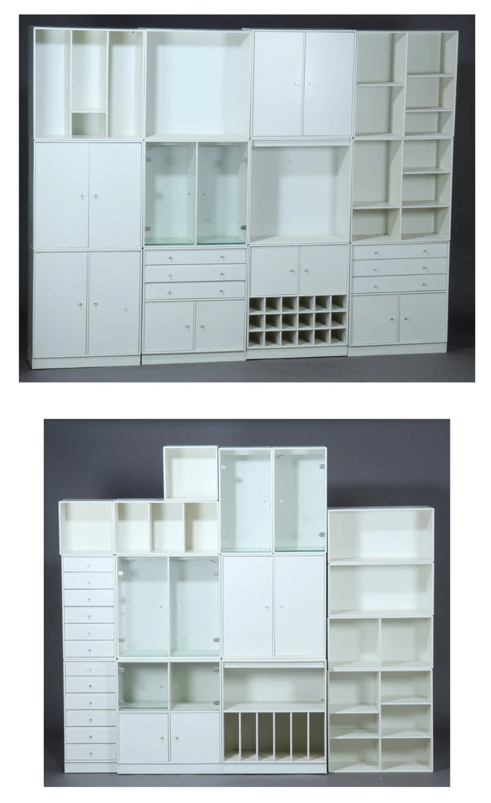 Peter Lassen. Large Montana shelf system (25 + 7) — Furniture/Shelving — Lauritz