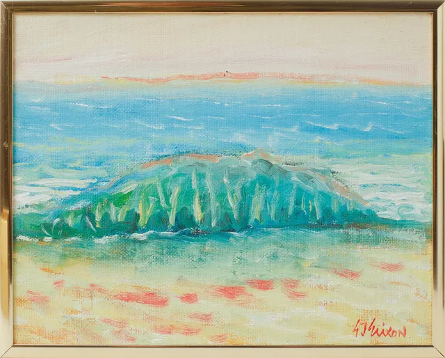 GUNNAR INGEMAR ERIXON. Oljemålningar, 3 st, signerade.
