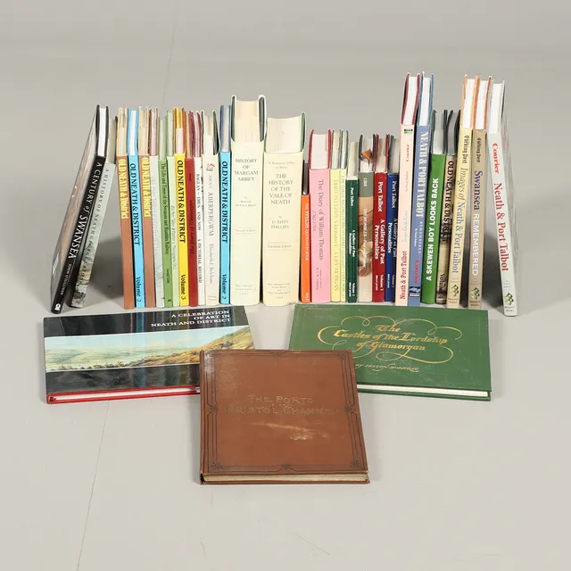 A QUANTITY OF WELSH TOPOGRAPHICAL VOLUMES.