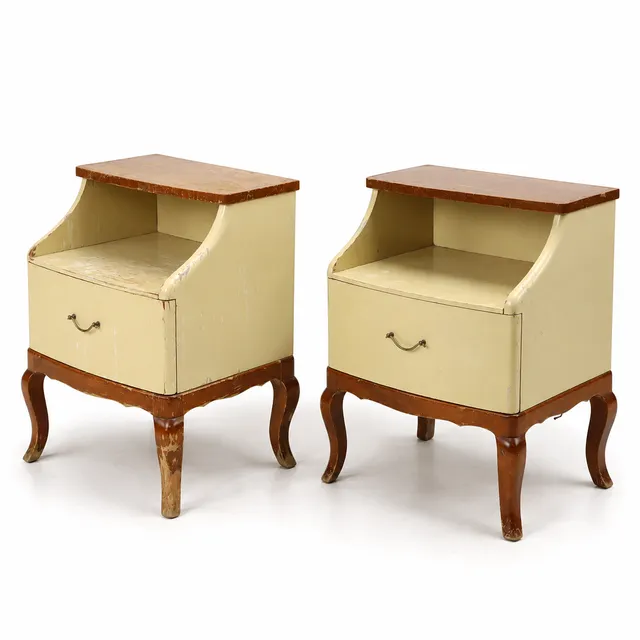 SÄNGBORD, ett par, Swedish Modern, 1930/40-tal.