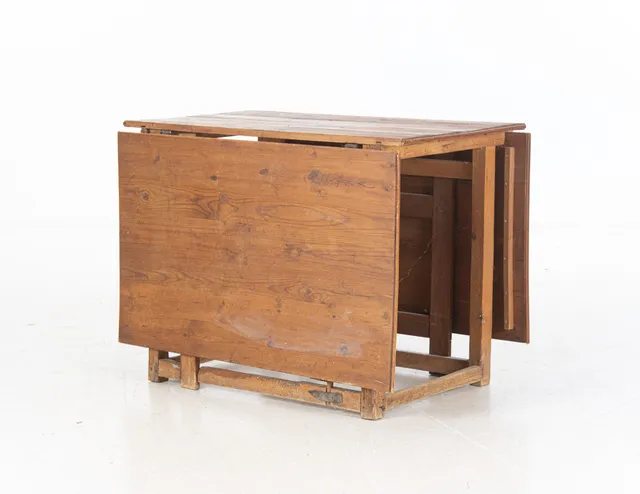 Swedish folding table / folding table made of pine wood
