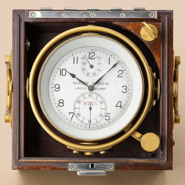 Ulysse Nardin, skeppskronometer, ca 1950.