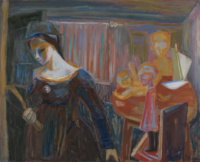 Fjell, Kai — "Enken" 1934