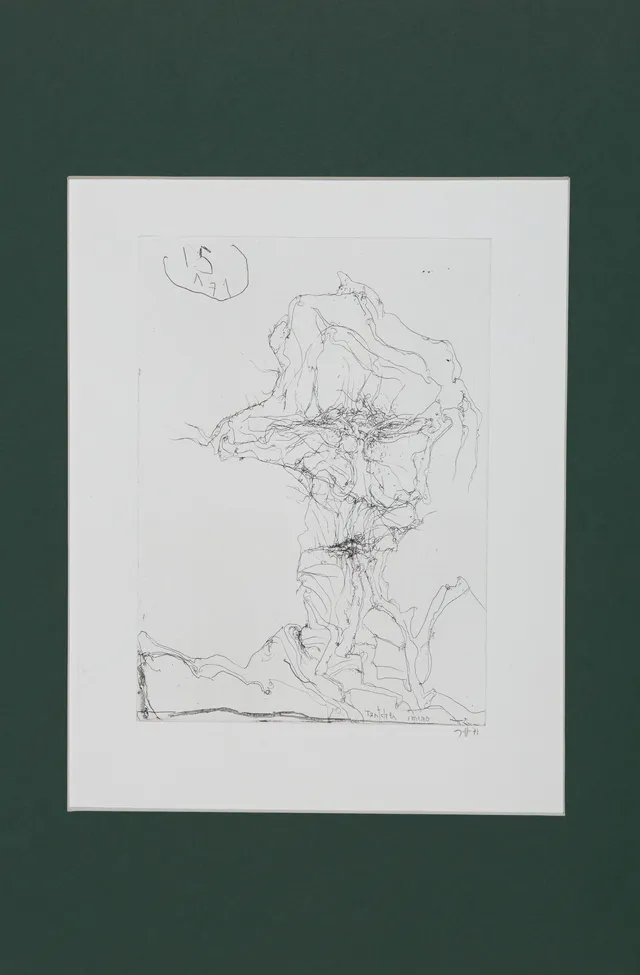Janssen, Horst — "Tantchen..." 1971