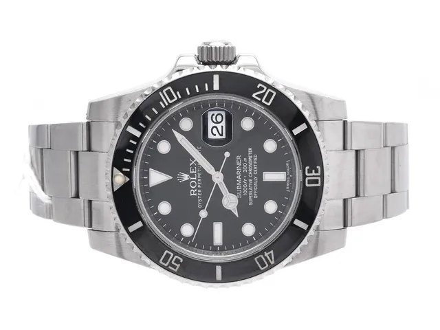 Herrur, Rolex, Oyster Perpetual Date, Submariner, 1000Ft/300M, Chronometer, stål, 40mm, automat, datum, safirglas, ref 116610, snr:T88769E1, svart urtavla, svart keramsik ring, fliplocklänk, viklås