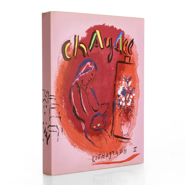 MARC CHAGALL, LITHOGRAPHE II, 1957-1962, innehållandes 11 originallitografier + omslag, Sauret 1963, fransk text.