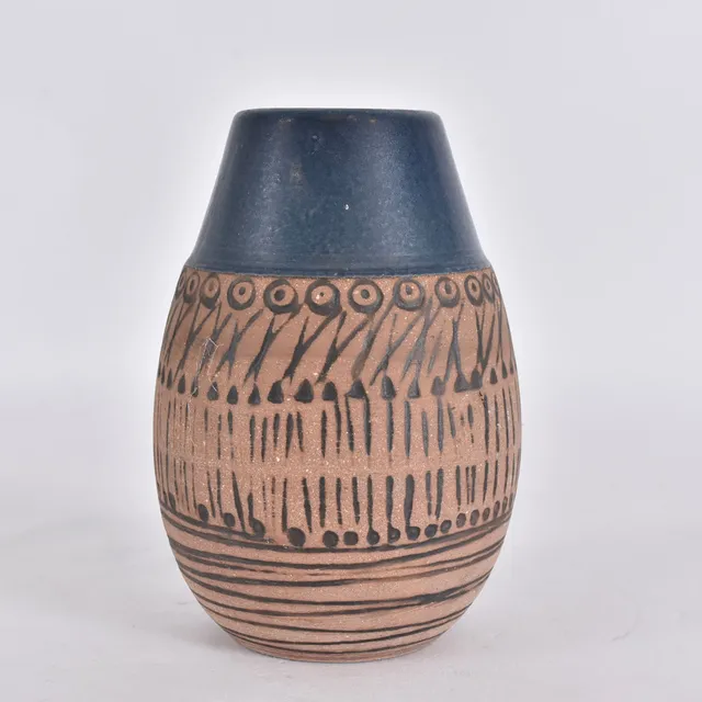 LISA LARSON. vas, delvis glaserat stengods, "Granada".