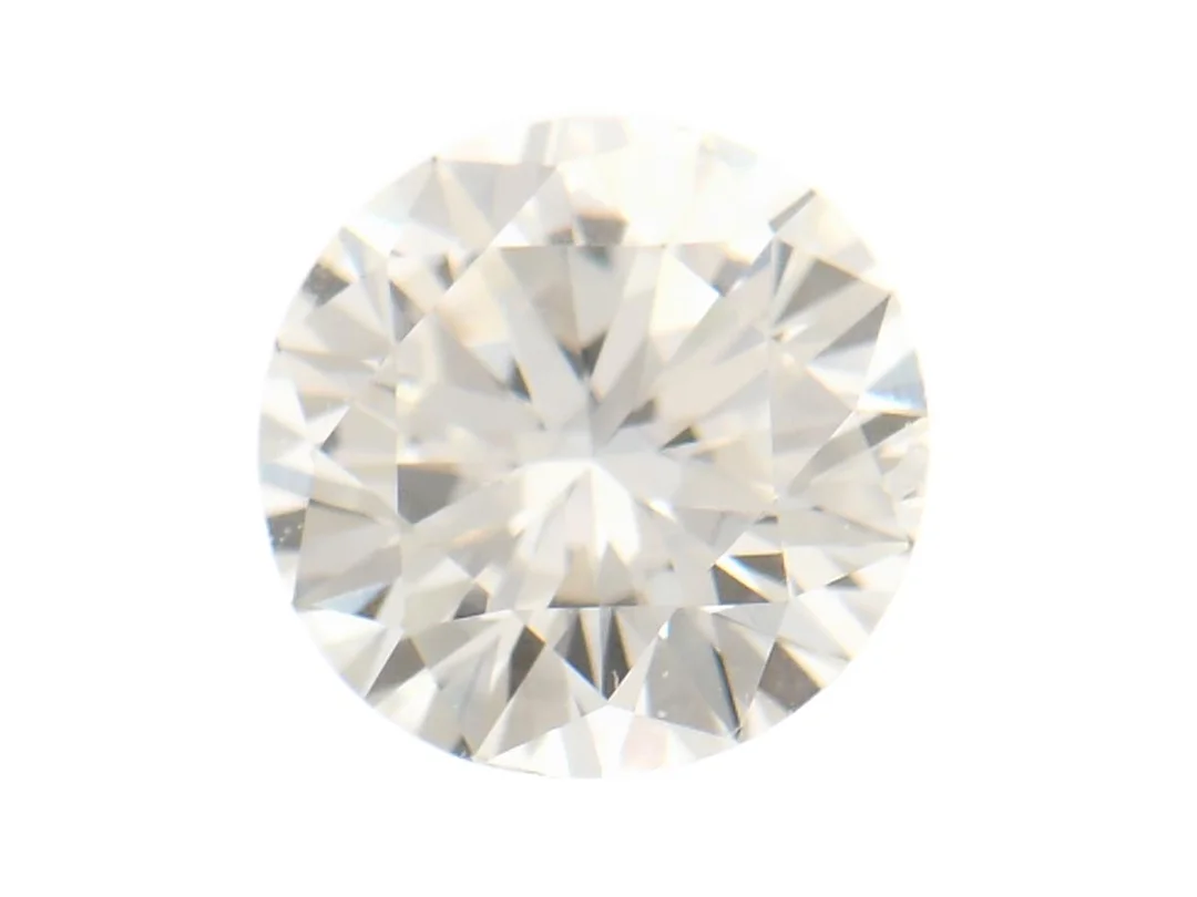DIAMANT, briljantslipad 0,47 ct, ca W/skadad i övrigt väldigt ren, natural. — Ädelstenar/Diamanter — Kaplans