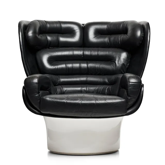 Joe Colombo, fåtölj, "Elda", Comfort, Italien 1960-70-tal.