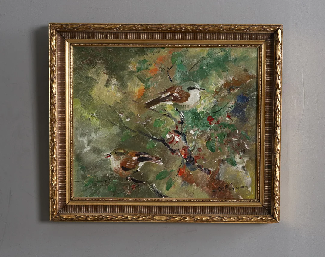 GUSTAV ADON (1922-1998), "Törnskata", olja på duk, signerad. — Paintings — Örebro Stadsauktioner