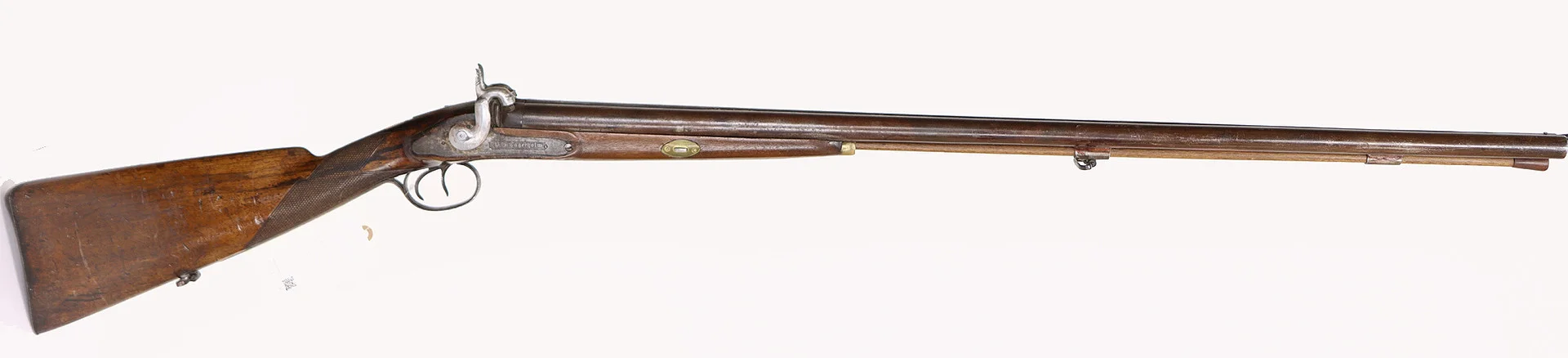 748. SLAGLÅSGEVÄR, dubbelbössa, svensk. — Guns & Rifles — Walter Borg