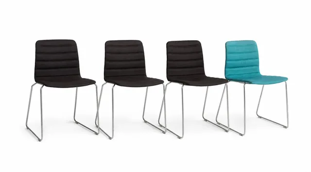 Jakob Wagner for HAY. Set of four dining chairs / stacking chairs, model JW01 (4)