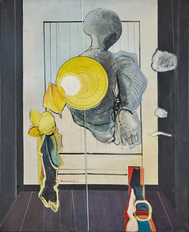 OLLE SVANLUND. "Le cible jaune"/"Le Silence".