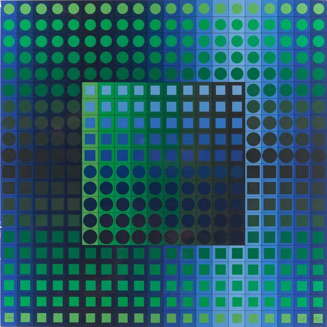 Vasarely, Victor — Komposisjon