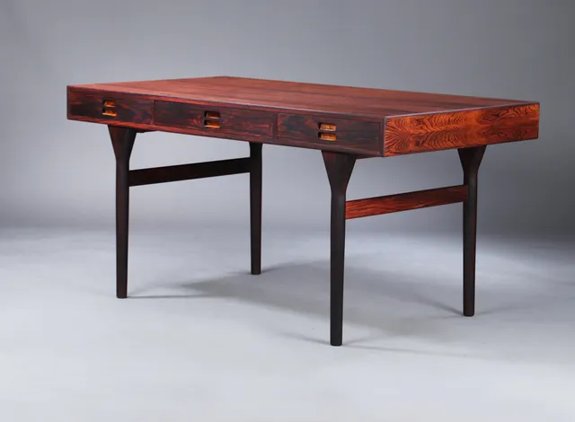 Nanna Ditzel. Freestanding desk, rosewood