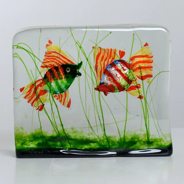 RICCARDO LICATA. TILLSKRIVEN. Glasskulptur, Murano, Italien.