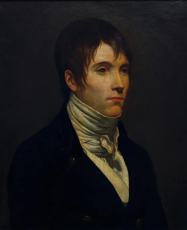 PROBABLY FRENCH SCHOOL, EARLY 19TH CENTURY. Portrait of a young man.