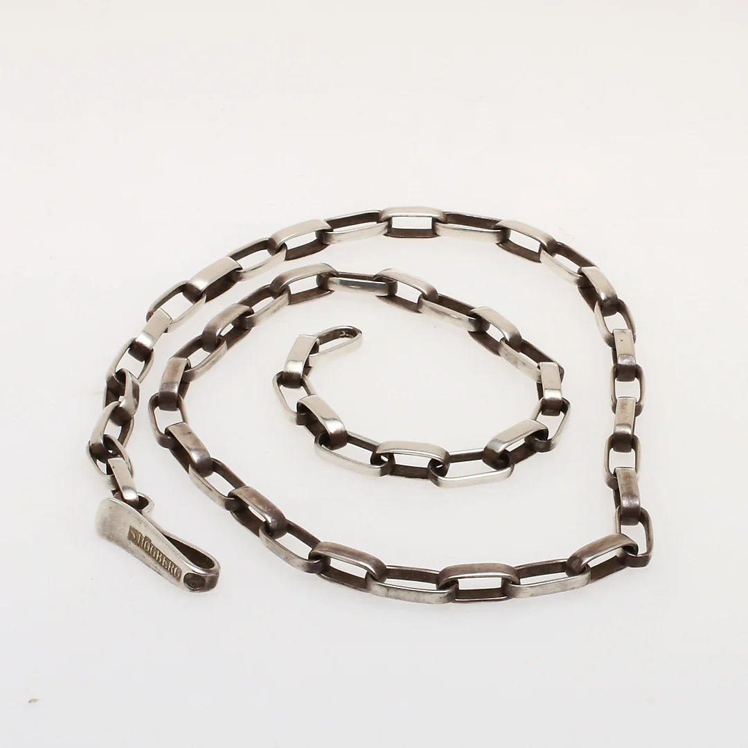 SVEN ERIK HÖGBERG. halskedja, silver, Göteborg 1992. — Objet de vertu & Miscellaneous — Göteborgs Auktionsverk