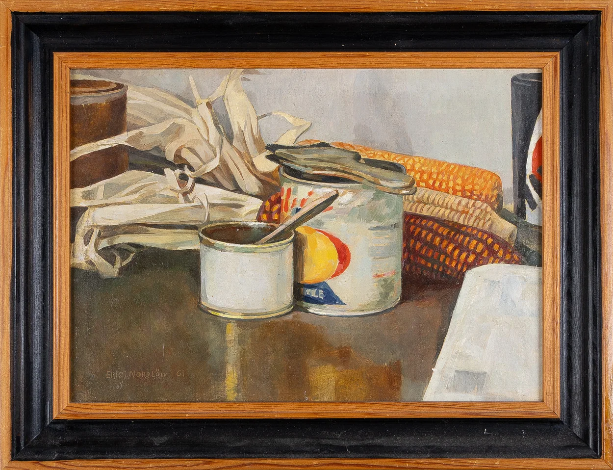 ERIC NORDLÖW (1908-1983). Stilleben. — Paintings — Stockholms Auktionsverk Helsingborg