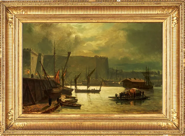 Bennetter, Johan Jakob — Havneparti, 1863