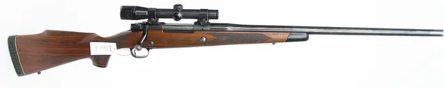 (211) KULGEVÄR, amerikanskt, Repeter, fabrikat Winchester, modell 70, kaliber .375 HH, tillv.nr G1139125.